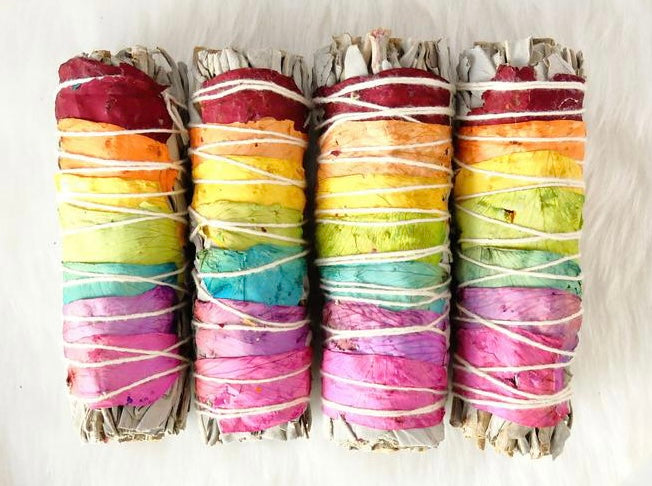 7 Chakra Smudge Stick